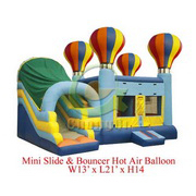 inflatable combo slide bouncer